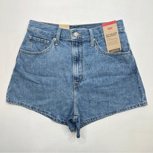 Levi’s High Waisted Mom Jean Shorts Size 29 - Picture 3 of 11